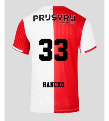Feyenoord David Hancko #33 Hjemmebanetrøje 2023-24 Kort ærmer